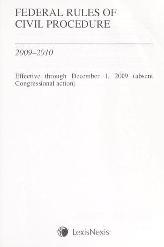 Federal Rules of Civil Procedure