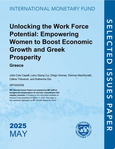 Unlocking the Work Force Potential Empowering Women to Boost Economic Growth and Greek Prosperity