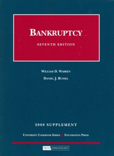 Bankruptcy 2008 Supplement