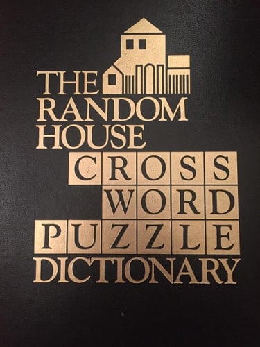 The Random House Crossword Puzzle Dictionary