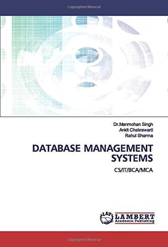 DATABASE MANAGEMENT SYSTEMS: CS/IT/BCA/MCA