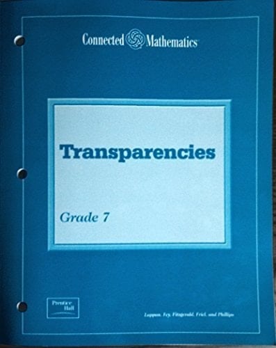 Connected Mathematics Student editions and transparencies