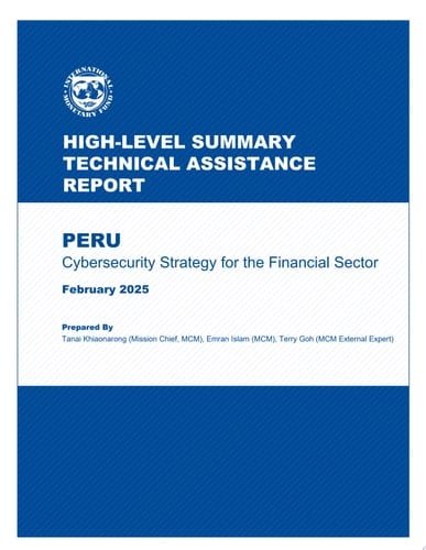 Peru Cybersecurity Strategy for the Financial Sector