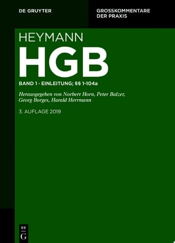 Erstes Buch. Einleitung; §§ 1-104a