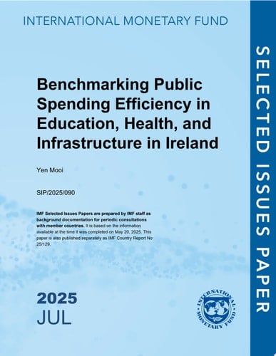 Benchmarking Public Spending Efficiency in Education, Health, and Infrastructure in Ireland