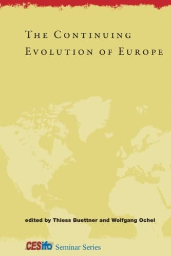 The Continuing Evolution of Europe