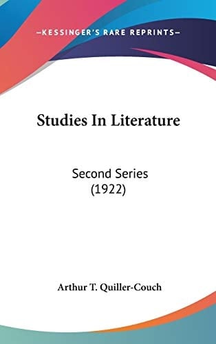 Studies In Literature Second Series (1922)