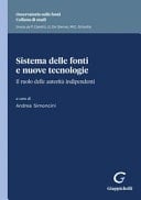 Sistema delle fonti e nuove tecnologie - e-Book