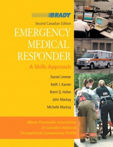 Emergency Medical Responder: A Skills Approach with CPR Update Study Card (2nd Edition)