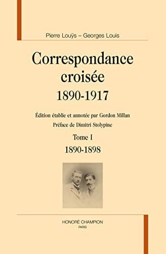 Correspondance croisée, 1890-1917: 1899-1905