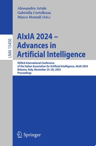 AIxIA 2024 – Advances in Artificial Intelligence