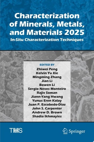 Characterization of Minerals, Metals, and Materials 2025