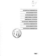 Estadisticas demograficas 1987