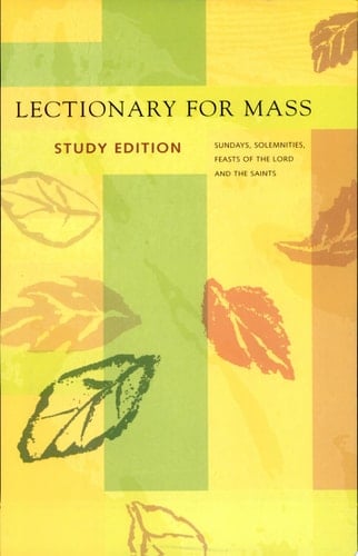 Lectionary for Mass Sundays, Solemnities, Feasts of the Lord and the Saints