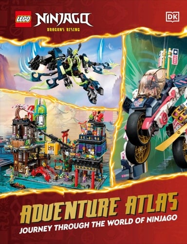 LEGO Ninjago Dragons Rising Adventure Atlas Journey Through the World of Ninjago (without Minifigure)