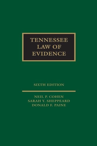 Tennessee Law of Evidence