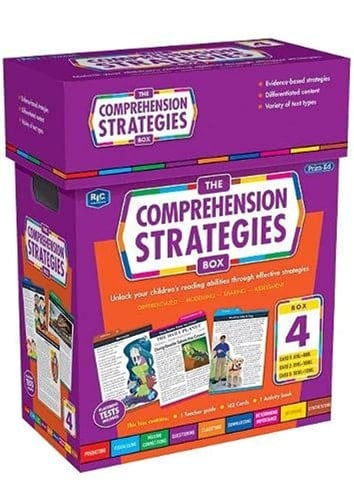 The Comprehension Strategies Box 4: Unlock your children’s reading abilities through effective strategies.