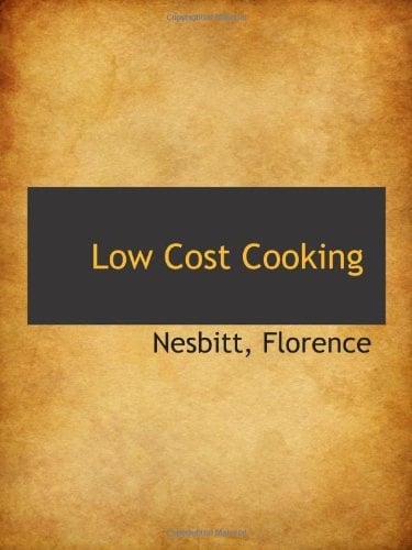 Low Cost Cooking