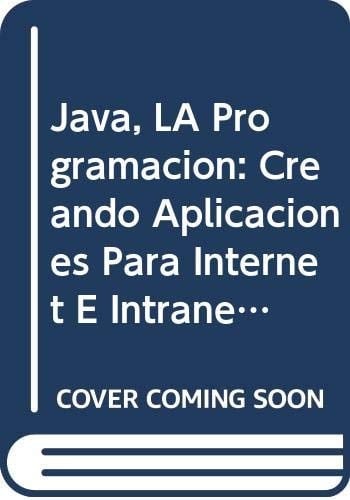 Java, la Programacion del Futuro con CD-ROM (en Espanol / Spanish)