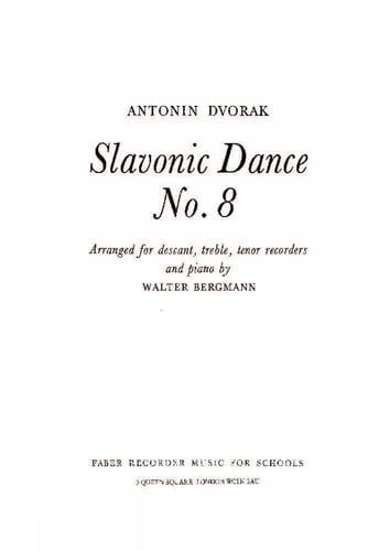 Slavonic Dance No. 8 Score & Parts
