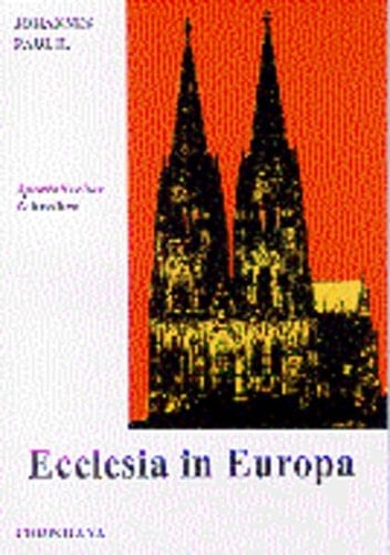 Ecclesia in Europa apostolisches Schreiben