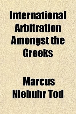 International Arbitration Amongst the Greeks
