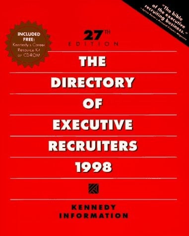 The Directory of Executive Recruiters, 1998