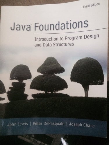 Java Foundations