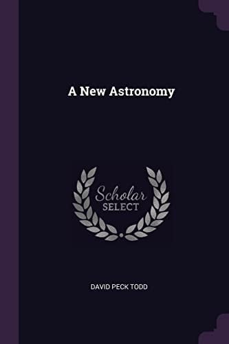 A New Astronomy