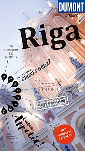 DuMont direkt Reiseführer Riga Mit großem Cityplan 1:15000