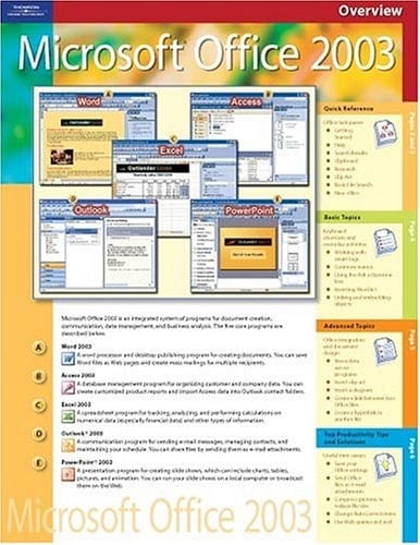 Microsoft Office 2003 Overview