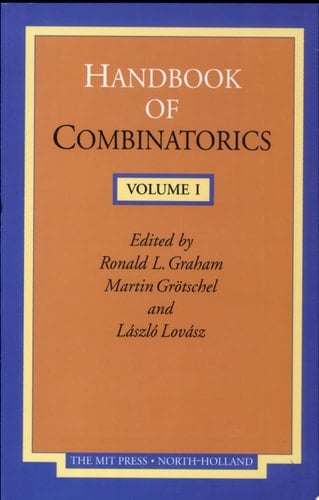 Handbook of Combinatorics