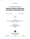 Proceedings of the Second International Conference on Massively Parallel Processing Using Optical Interconnections: October 23-24, 1995, San Antonio, Texas