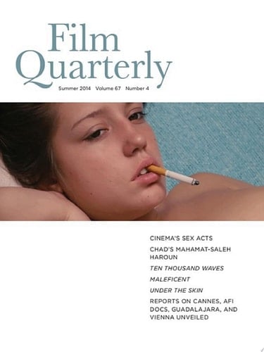 Film Quarterly Summer 2014