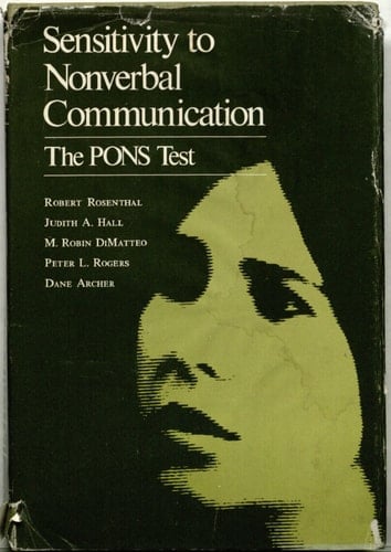 Sensitivity to Nonverbal Communication: The PONS Test