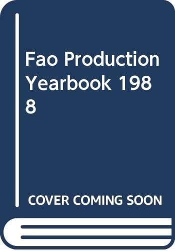 FAO Yearbook Production 1988