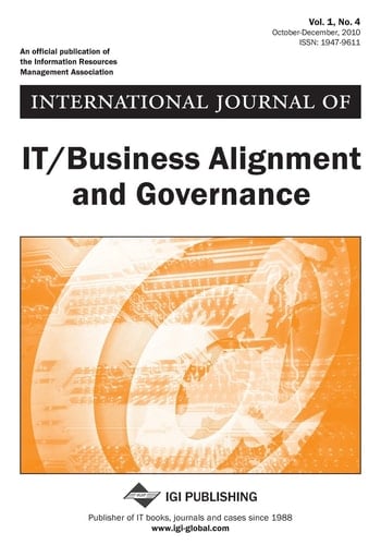 International Journal of It/Business Alignment and Governance