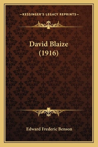 David Blaize (1916)