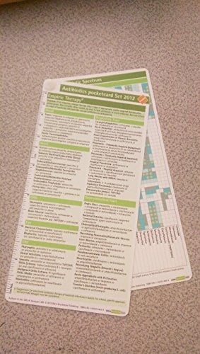 Antibiotics Pocketcard Set 2012 US Pocketcard Set 2012
