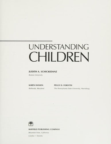Understanding Children