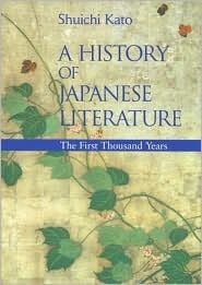 A History Of Japanese Literature