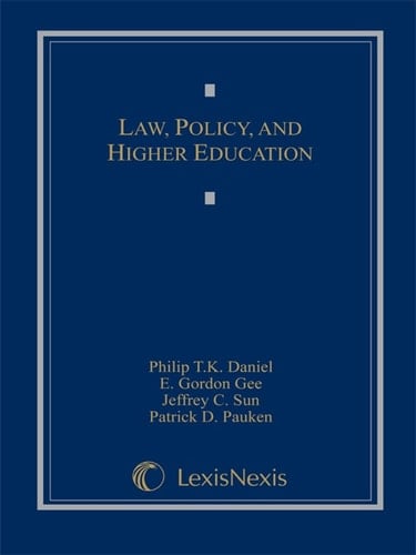 Law, Policy, and Higher Education