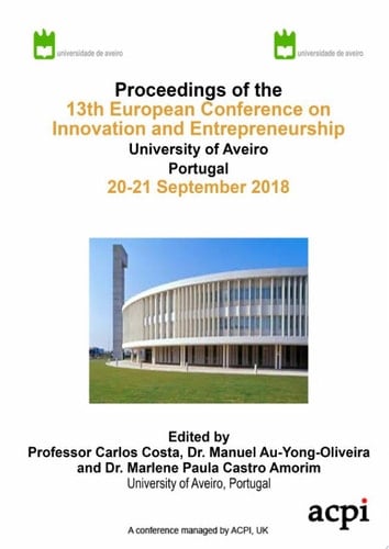 ECIE 2018 13th European Conference on Innovation and Entrepreneurship
