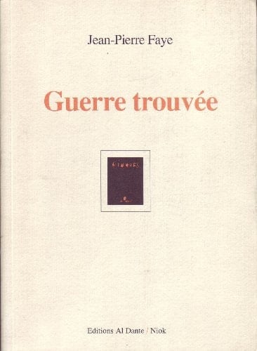 Guerre trouvée (Collection Niok) (French Edition)