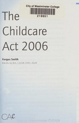 The Childcare ACT 2006