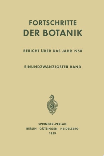 Bericht Über das Jahr 1958