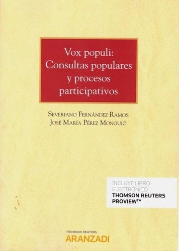 Vox populi consultas populares y procesos participativos
