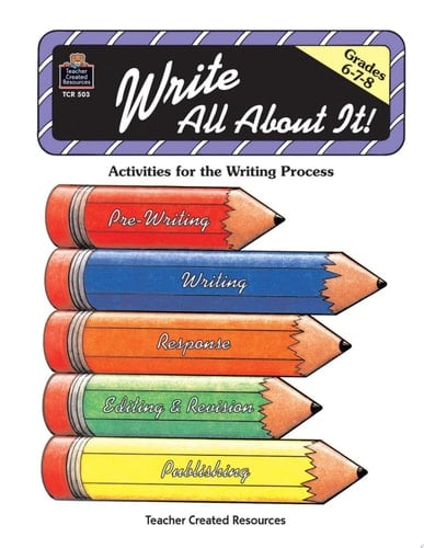 Write All about it Activities for the Writing Process, Grades 6, 7, 8