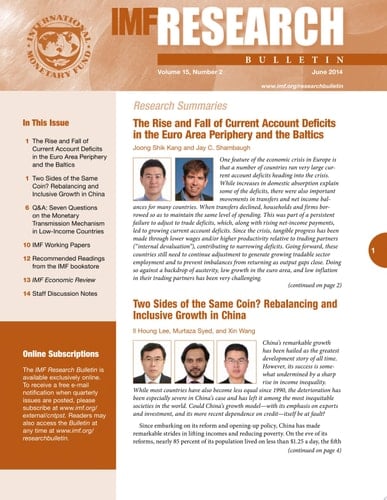 Research Bulletin, June 2014