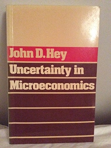 Uncertainty in Microeconomics